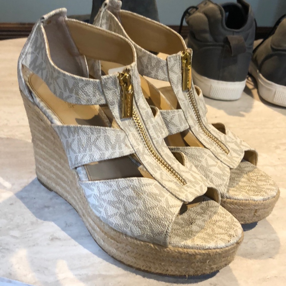 Canvas wedge Michael kors
